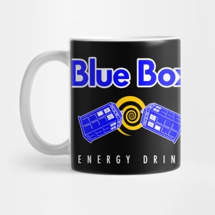 Blue Box Energy Drink | Doctor Who | The Doctor Mug